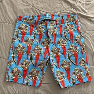 Dolce & Gabbana Italian Horn (Corno) Printed Shorts (EUC)